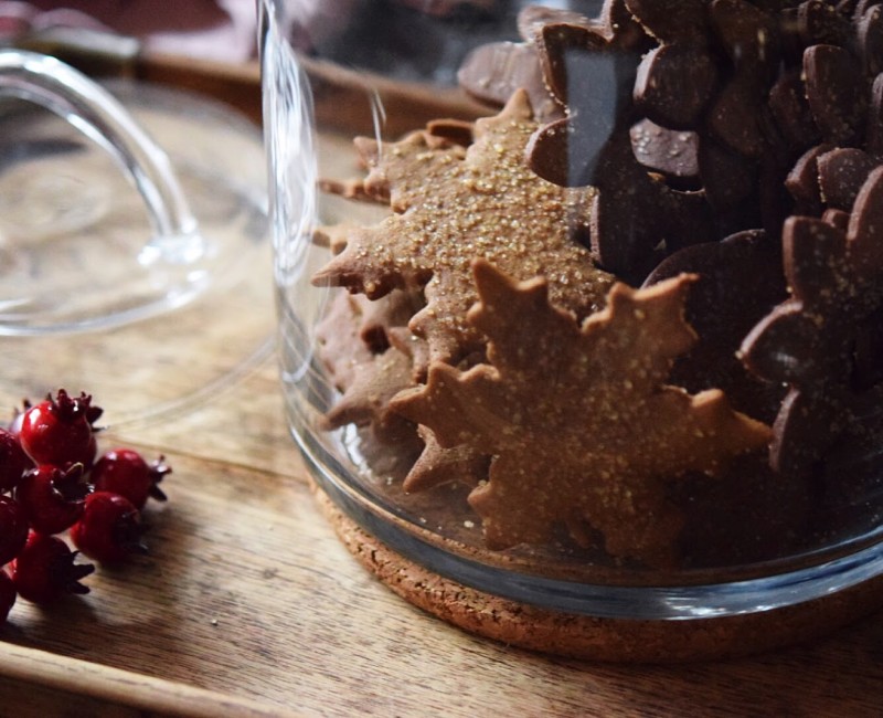 Chocolate Nutmeg Biscuits