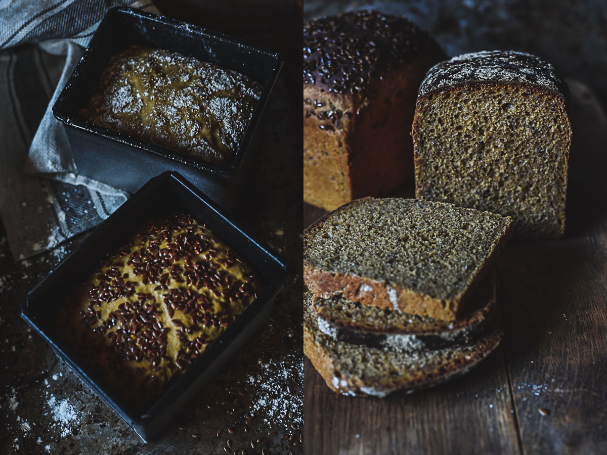 Rye Sourdough Bread {100 rye with beer and molasses}
