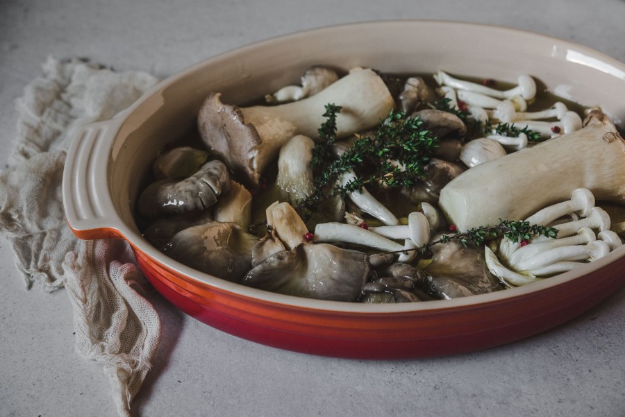 Mixed Mushrooms Confit