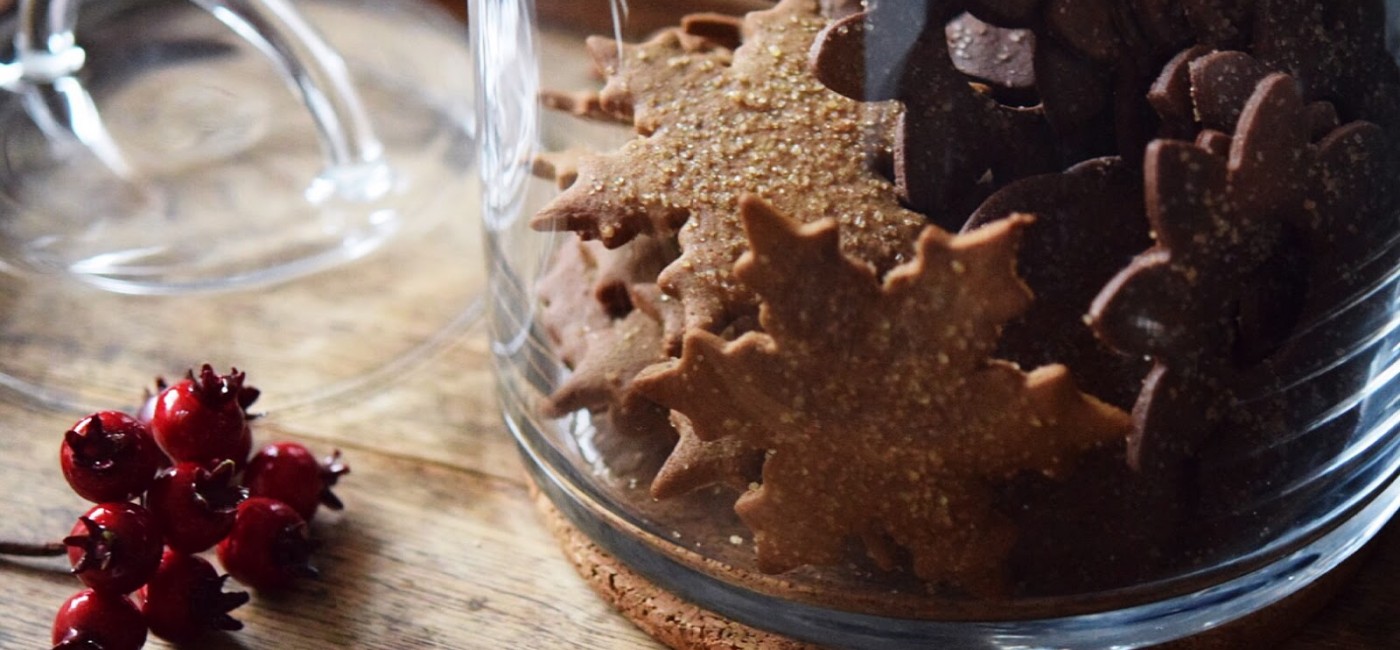 Chocolate Nutmeg Biscuits